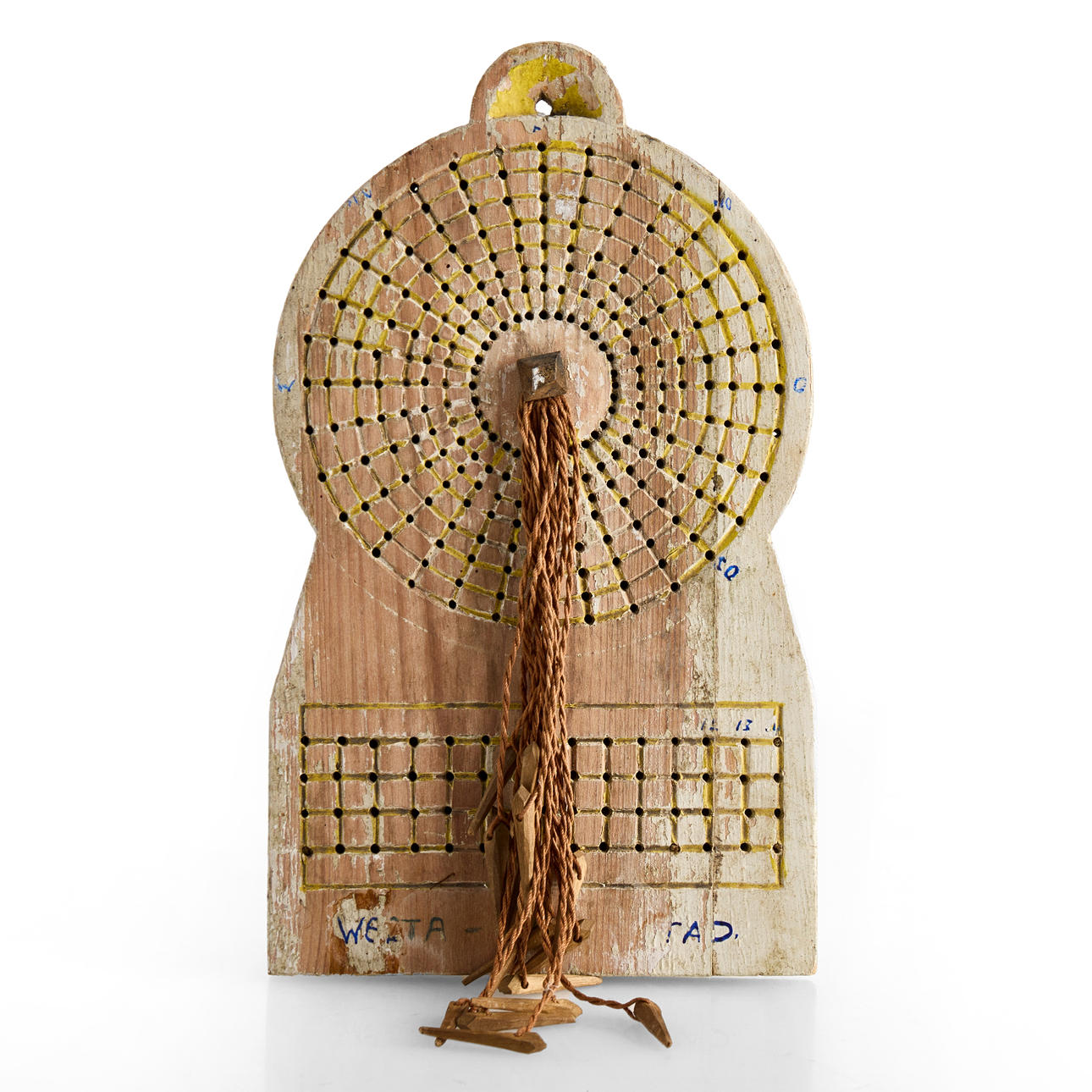 A 19th century stick compass.