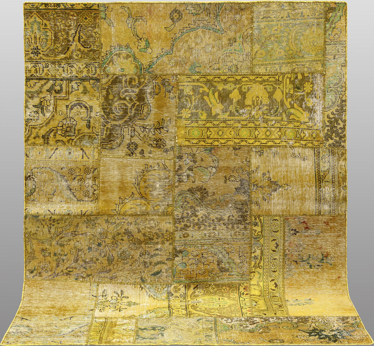 ORIENTAL CARPET, Vintage - Carpet Patchwork, 237x173 cm.