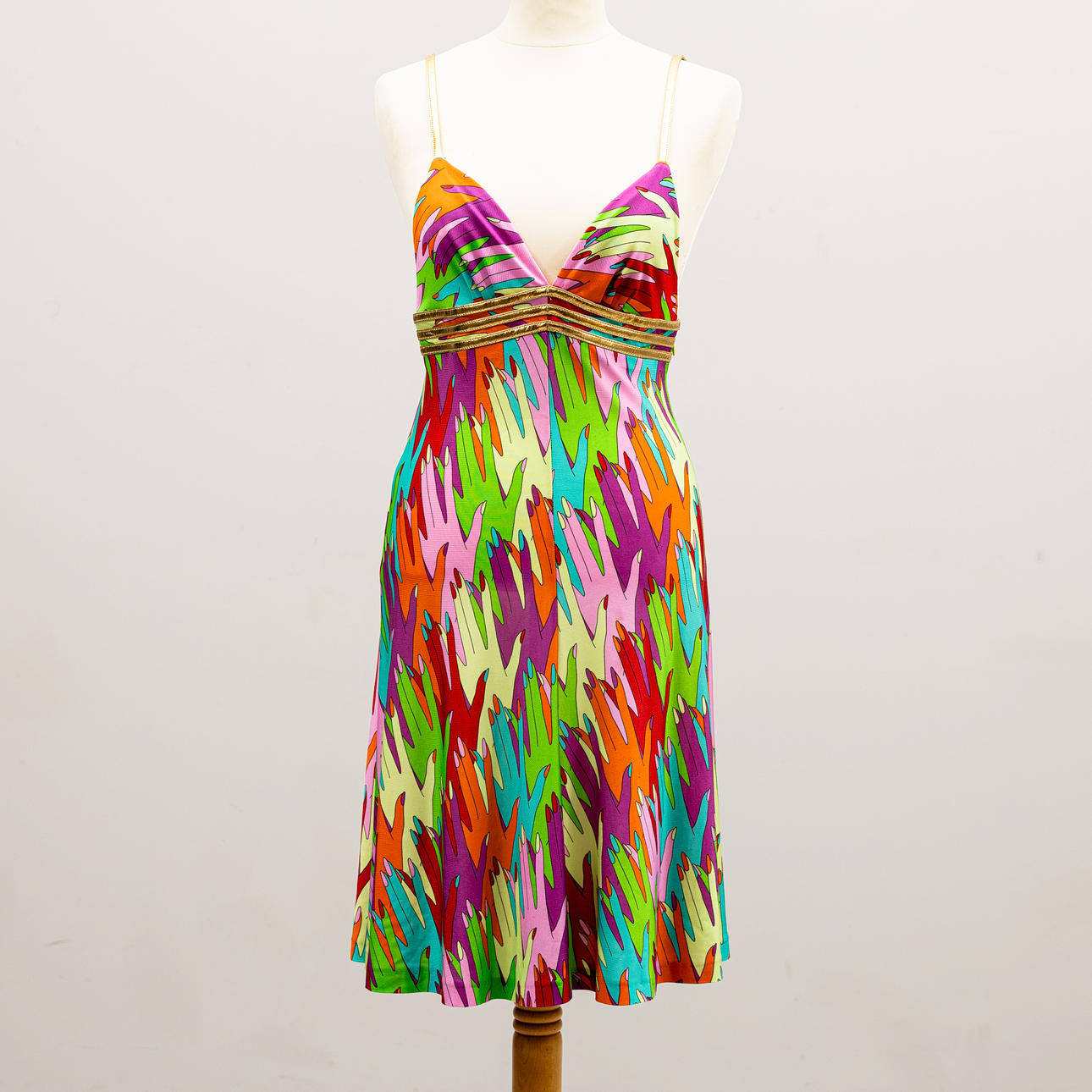 DOLCE & GABBANA. Kjole, nylon og elastan, Italien.