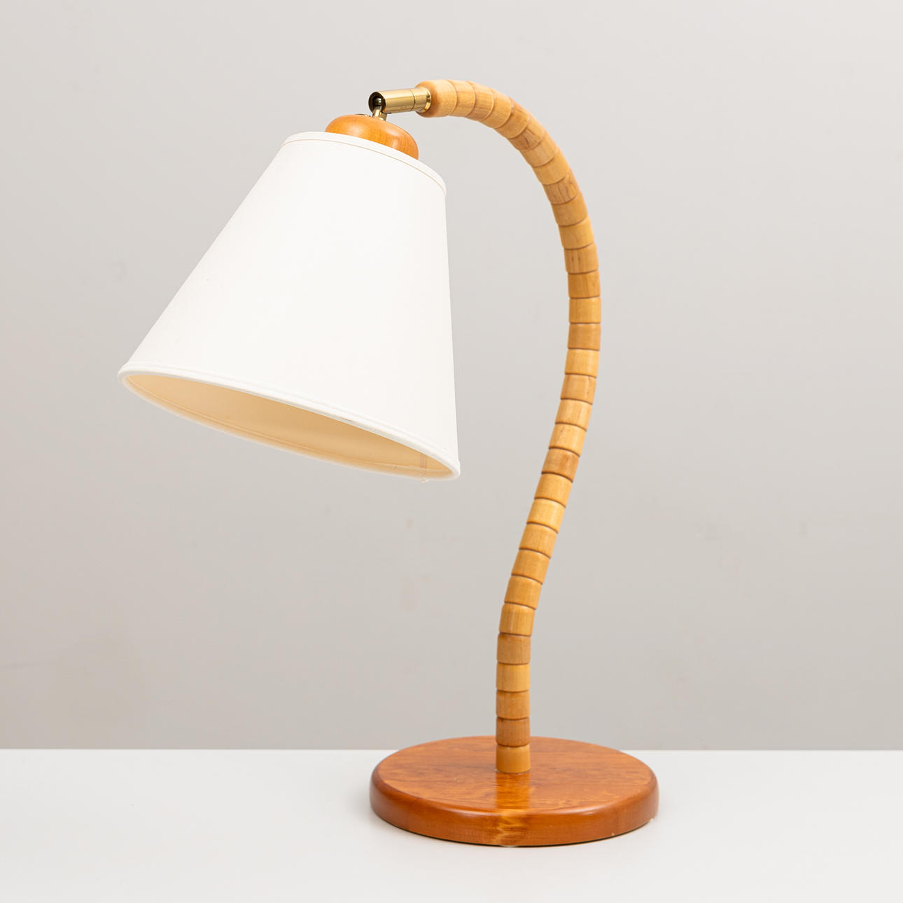 Eine Tischlampe, Markslöjd, spätere Hälfte des 20. Jahrhunderts.