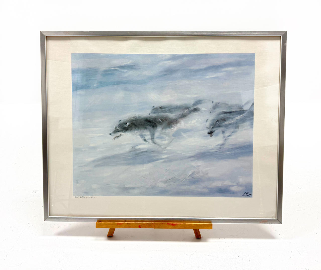 LETTI RAPP, Kunstdruck „Gegen alle Winde“.