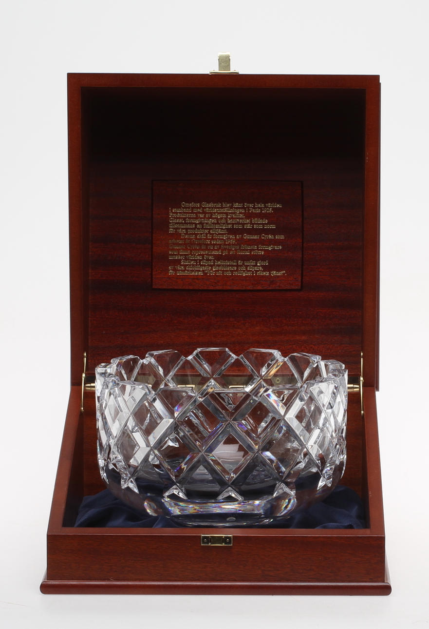 SKÅL, Gunnar Cyrén, Orrefors, "För nit och redlighet i rikets tjänst".