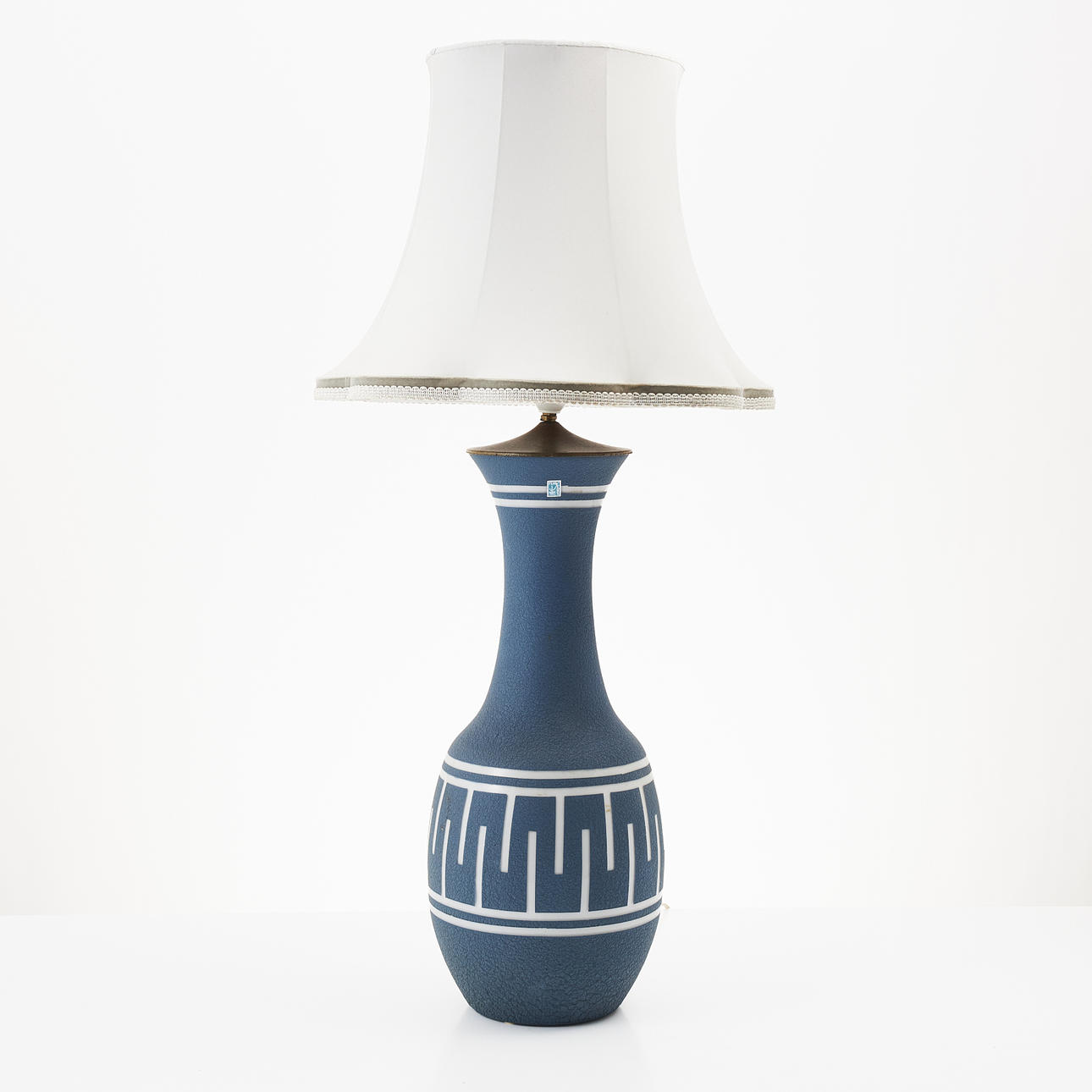 PAUL KEDELV. Table lamp, glass, Flygsfors.