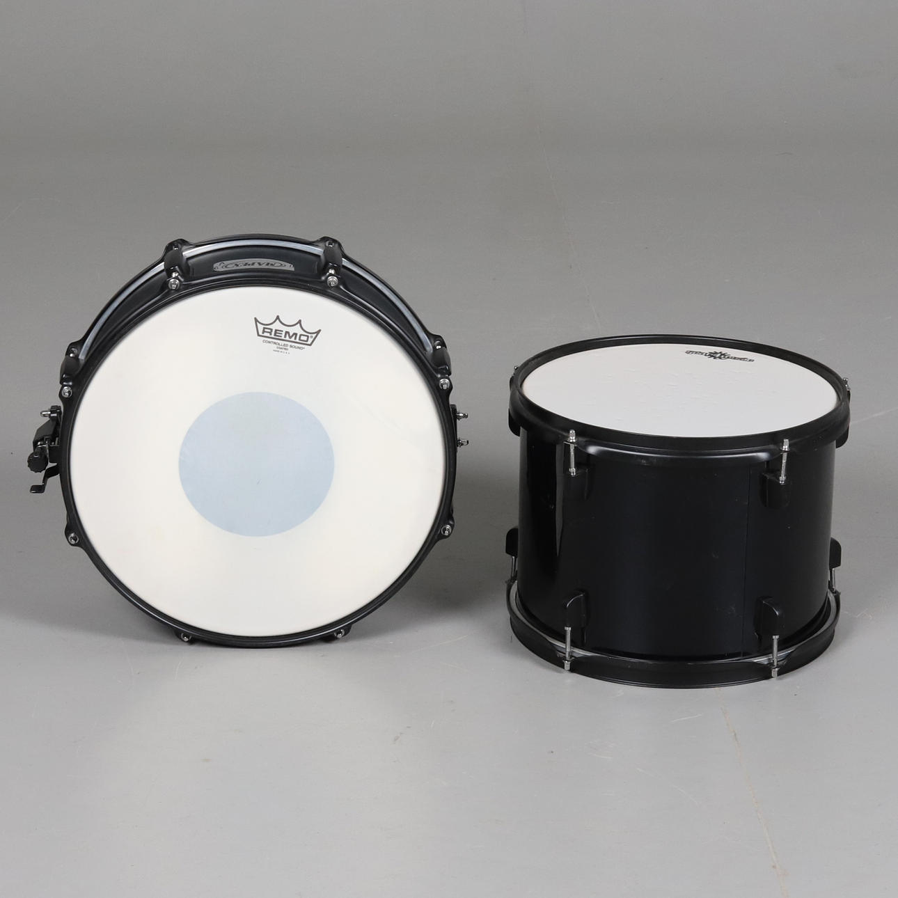 TROMLER, 2 STK, VIRVELTROMLE OG HÆNGEPUKA.