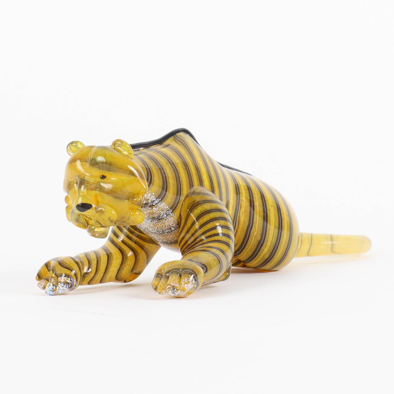 TIGER art glass.