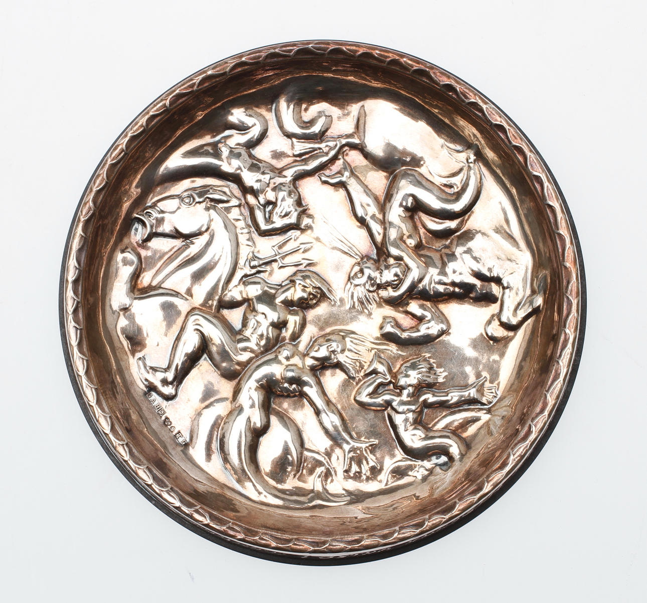 FAT, silver och bakelit, GAB 1969, vikt tot ca 115,2 gram.