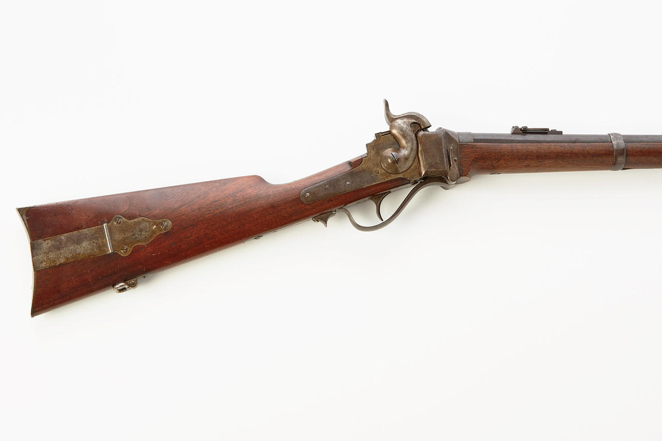 American chamber-loading rifle, Sharps New Model 1859 Rifle, caliber ...