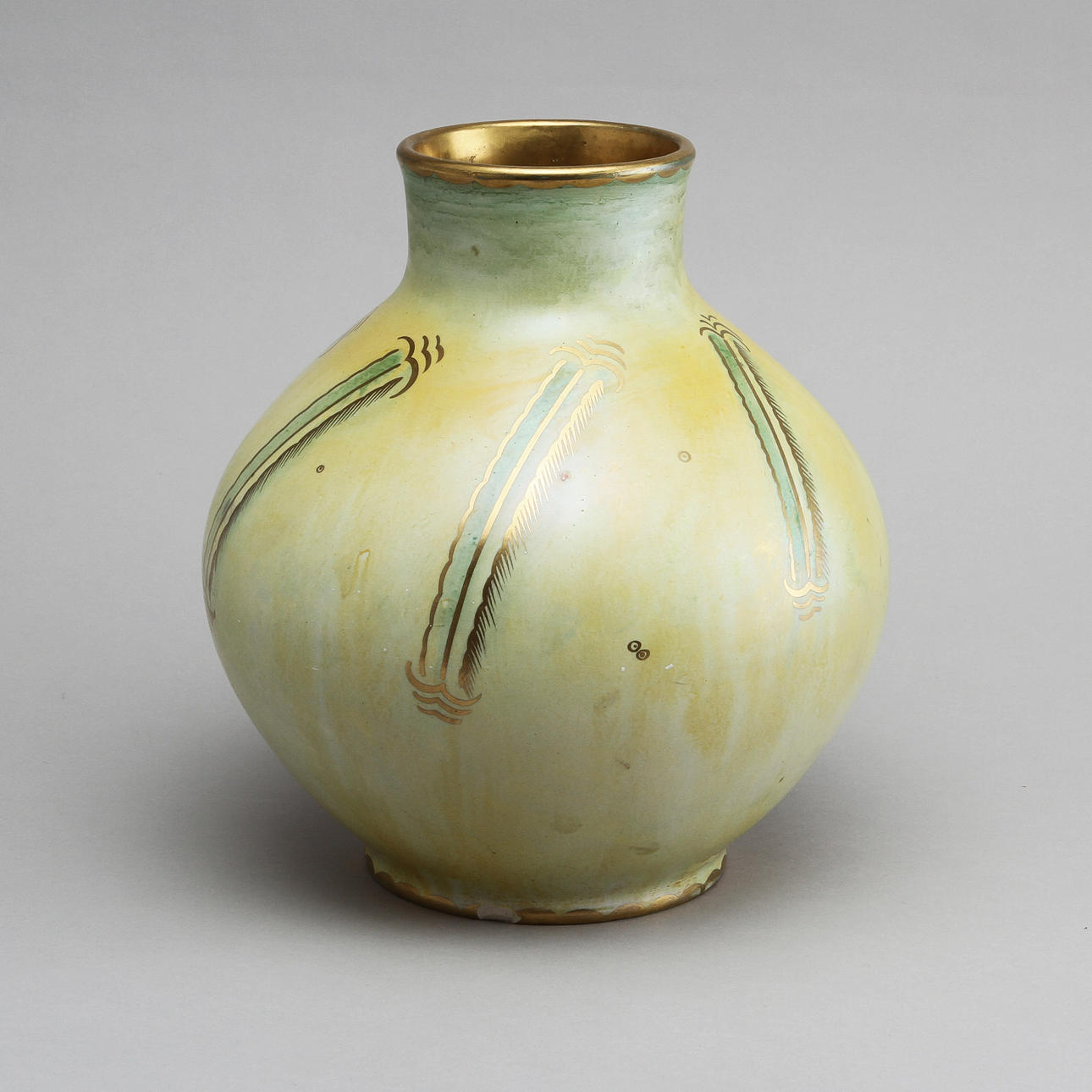 VAS, flintgods, Josef Ekberg, Gustafsberg.