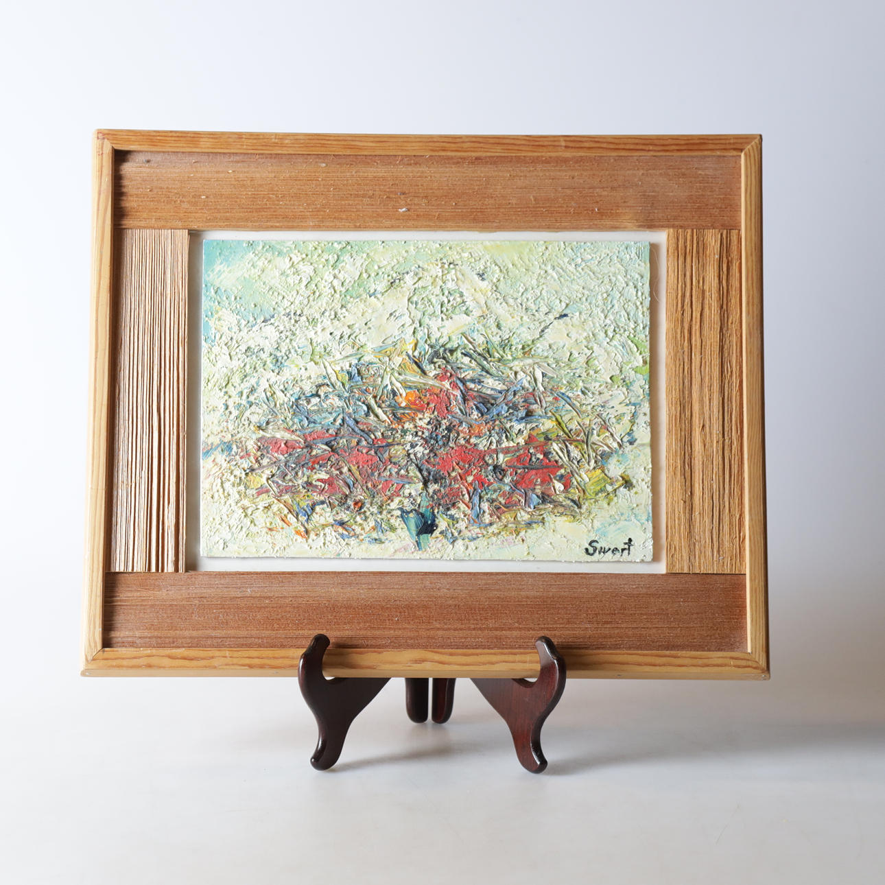 SIVERT ANDERSSON. “Skarsfjället”, oil on panel, signed.