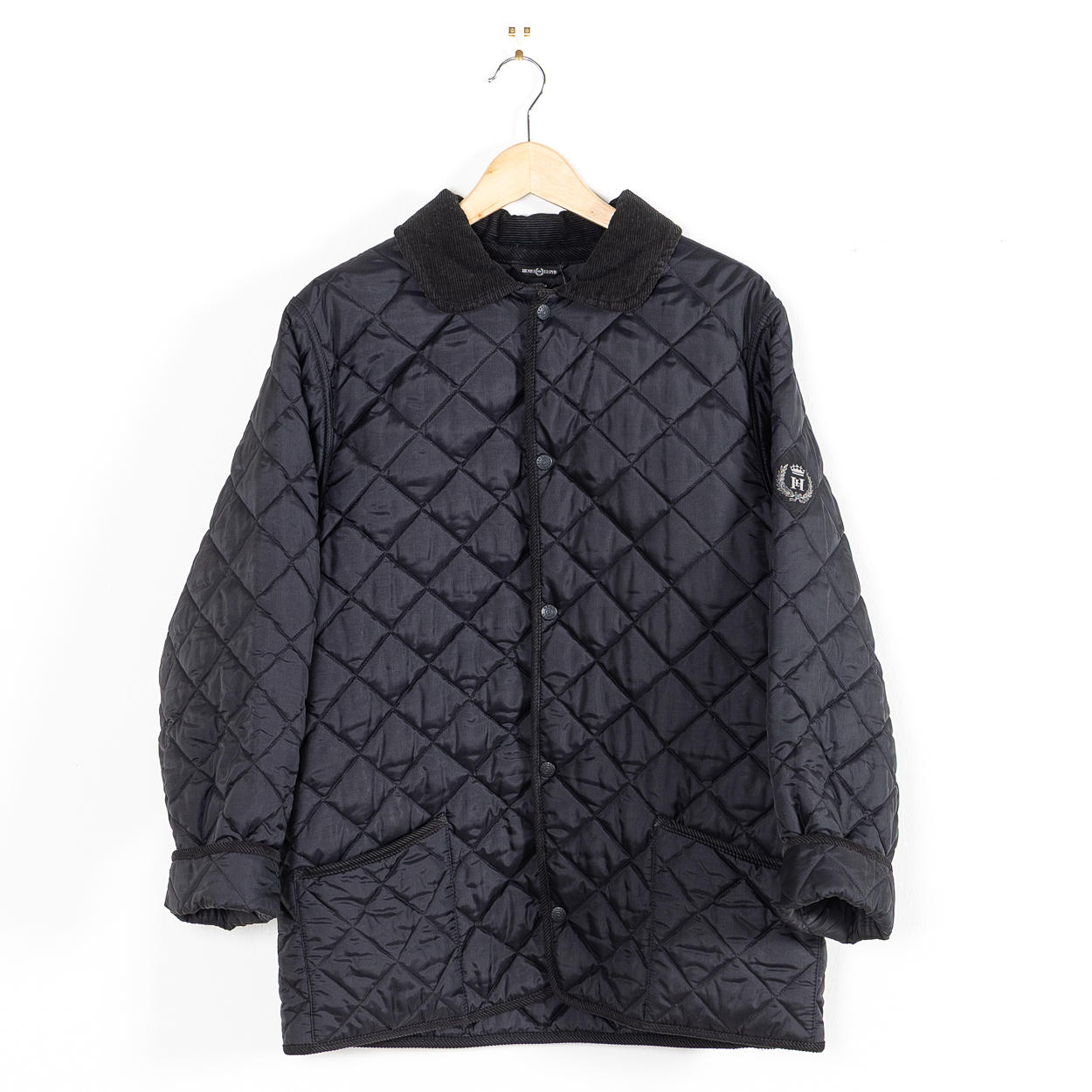 HENRI LLOYD, Quiltad lättviktsjacka, storlek S.