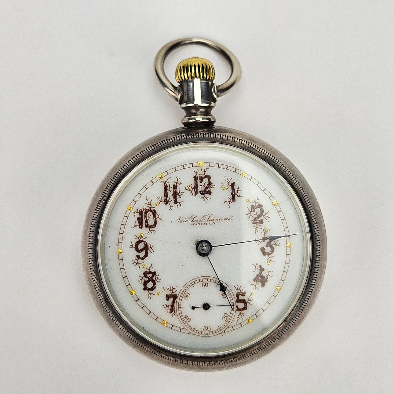 NEW YORK STANDARD WATCH CO. Pocket watch, USA. Clocks & Watches ...