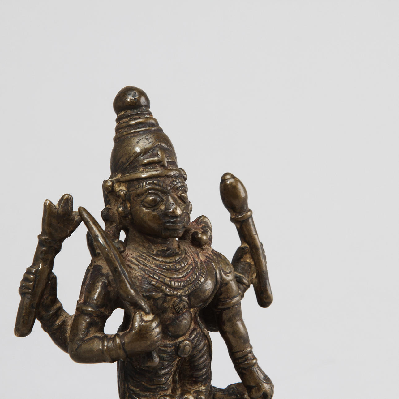 FIGURIN, brons, Indien, 18/1900-tal.