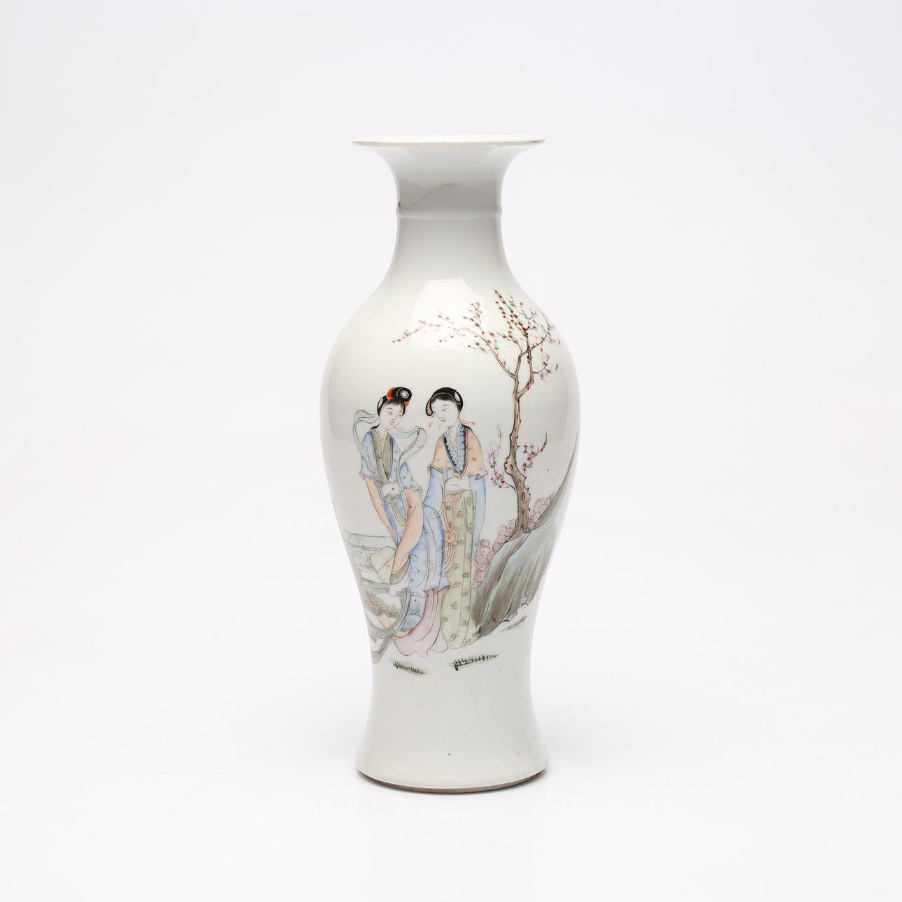 A porcelain vase, China, probably Republic.