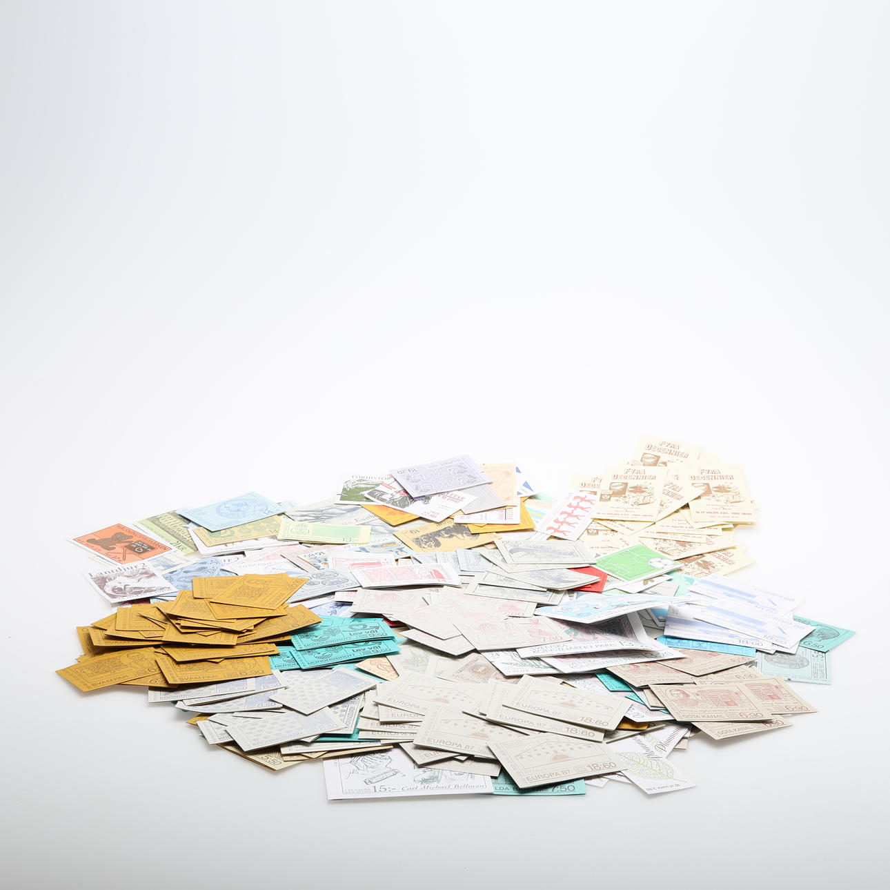 STAMP BOOKLETS LOT Sweden post healthy.