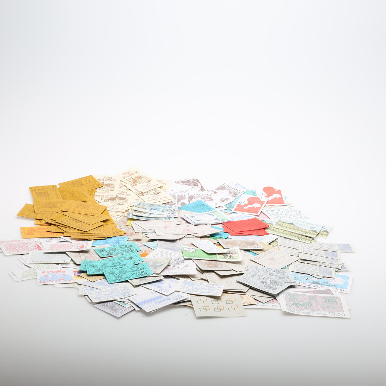 STAMP BOOKLETS LOT Sweden post healthy.