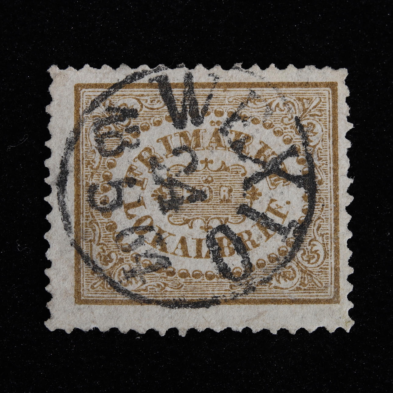 SELLO LOCAL, Växjöstamp, 1864.