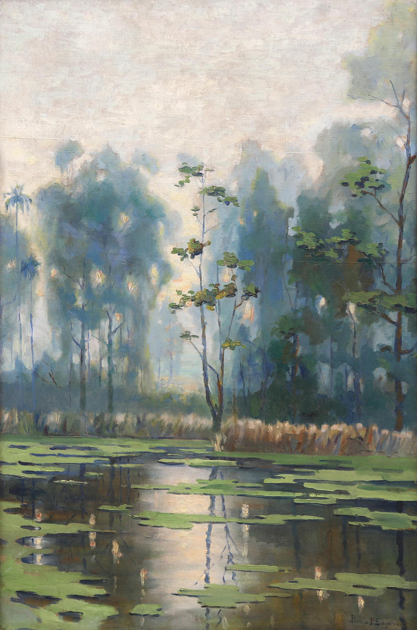 PRÍNCIPE PAULO GAGARIN. Seenlandschaft.