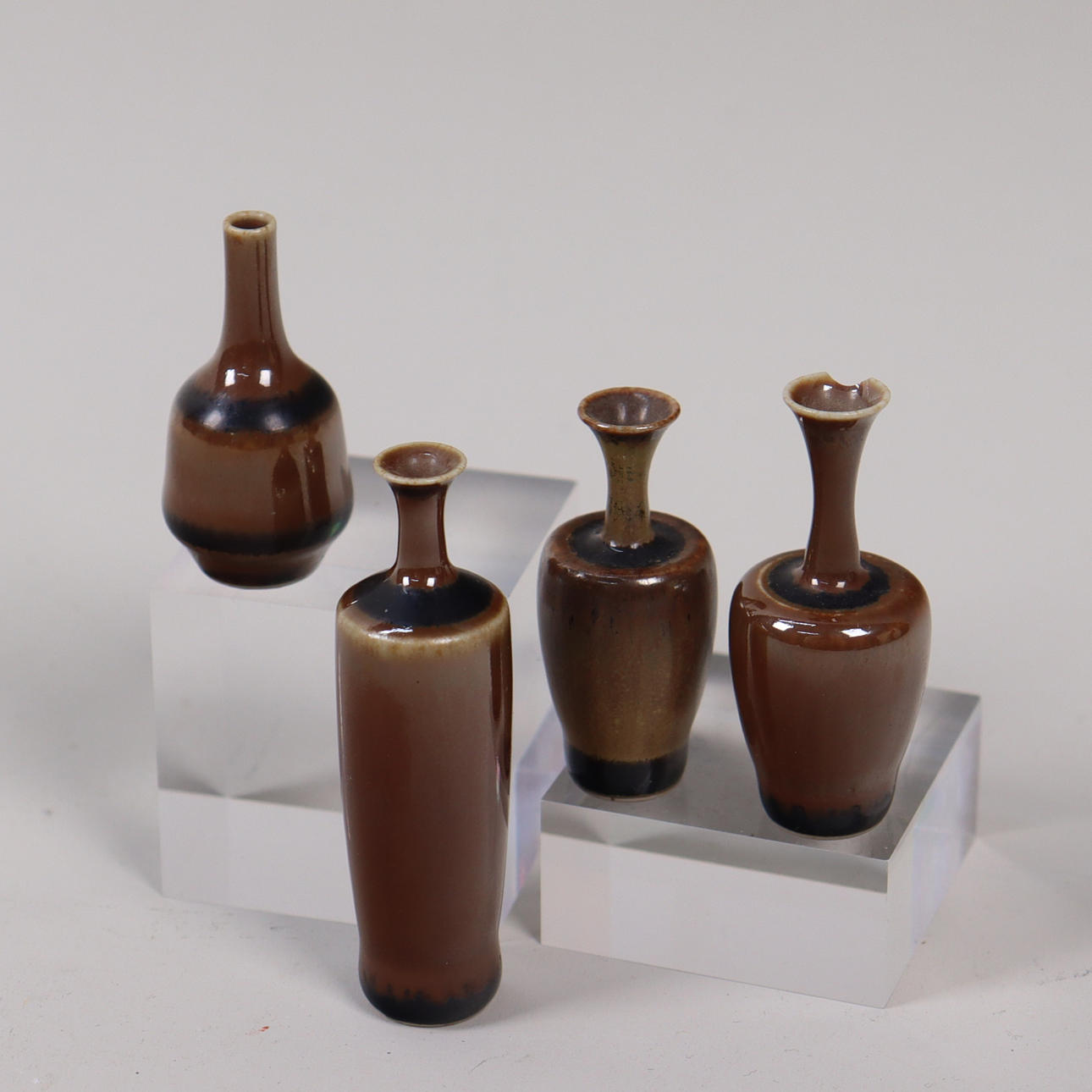 JOHN ANDERSSON, Höganäs, miniatyrvaser, 4st.