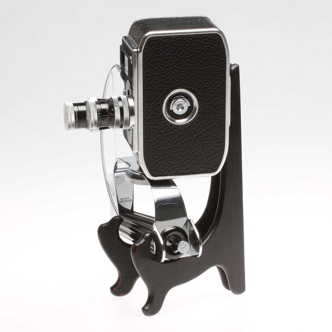 KAMERA, 3 delar. Bolex B-8, Paillard, 1950-tal.