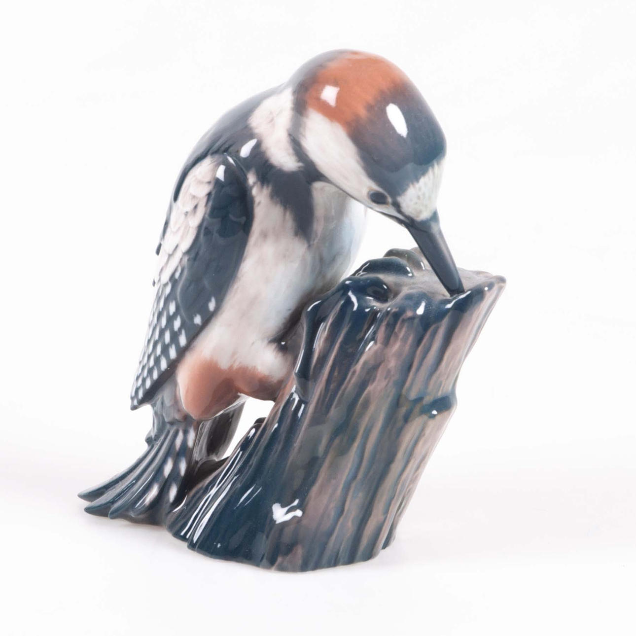 JENS PETER DAHL-JENSEN. Figurin, "Hackspett", Danmark.