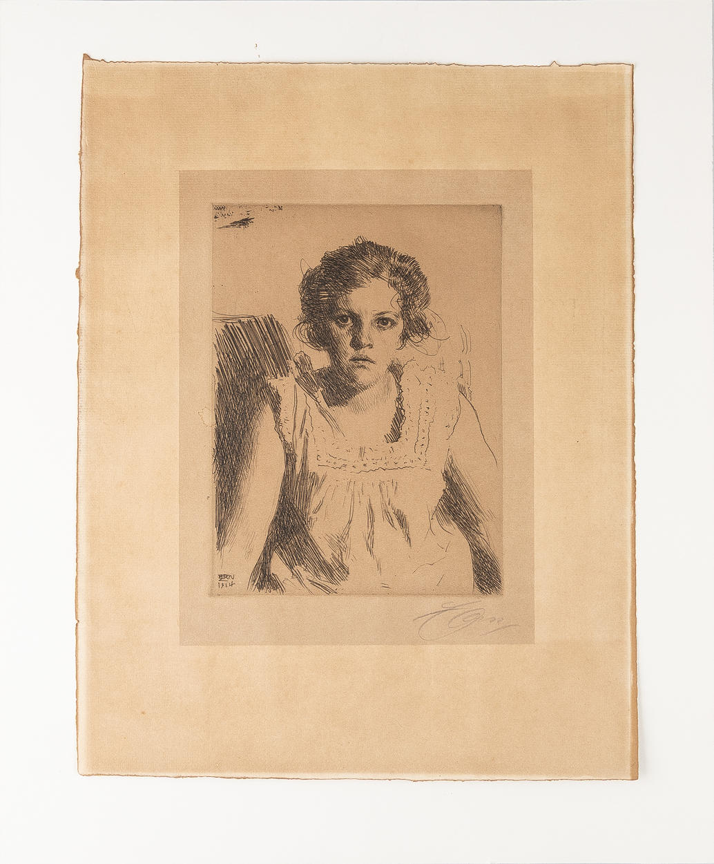 ANDERS ZORN. “Frida”.