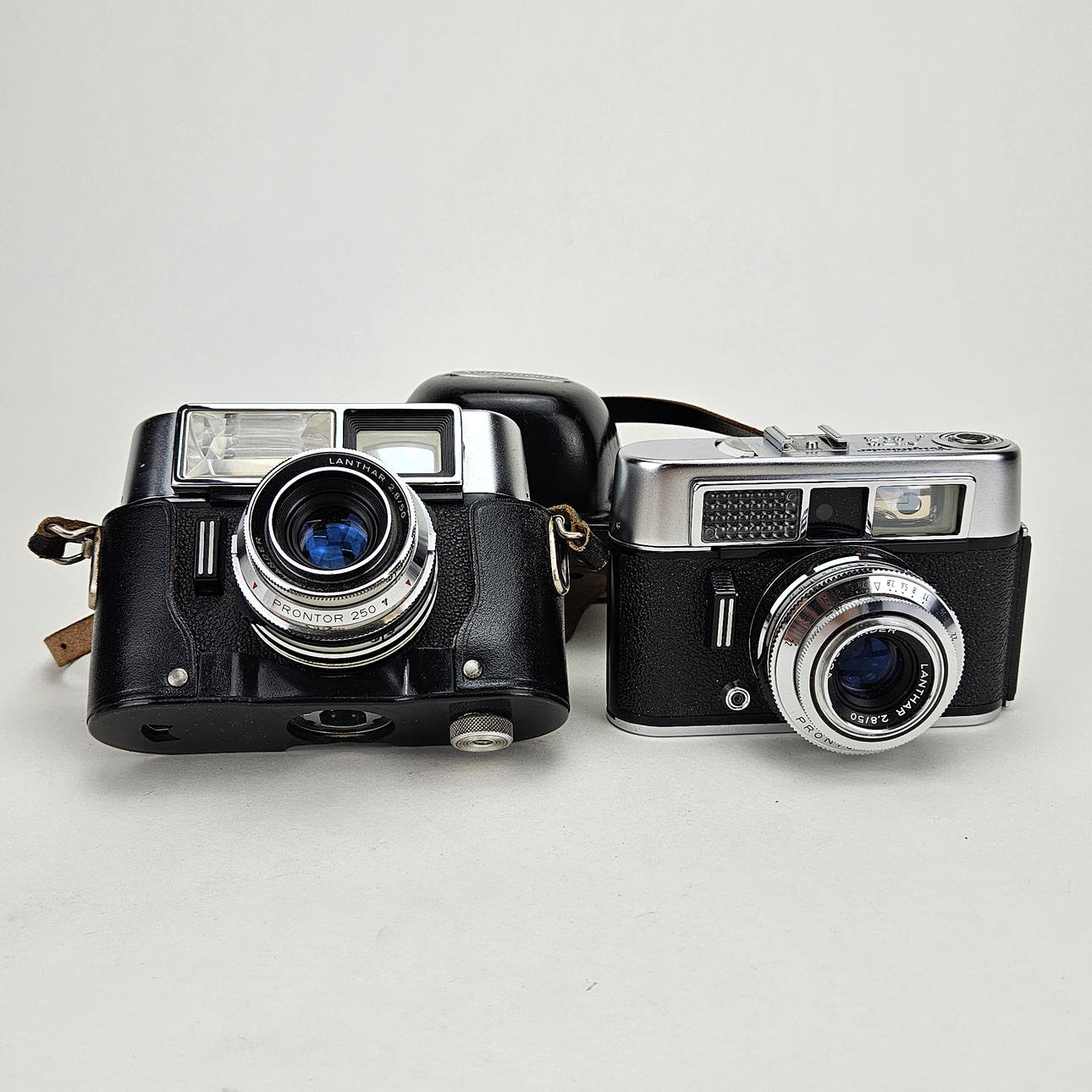 Two Voigtländer cameras, West Germany.