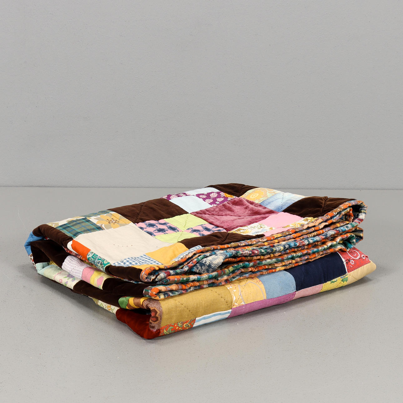 TEXTIL lapptäckesteknik.