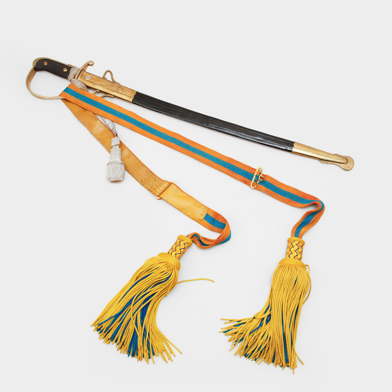 POLISSABEL, with portopé, Rikspolisstyrelsen, ca 1900.