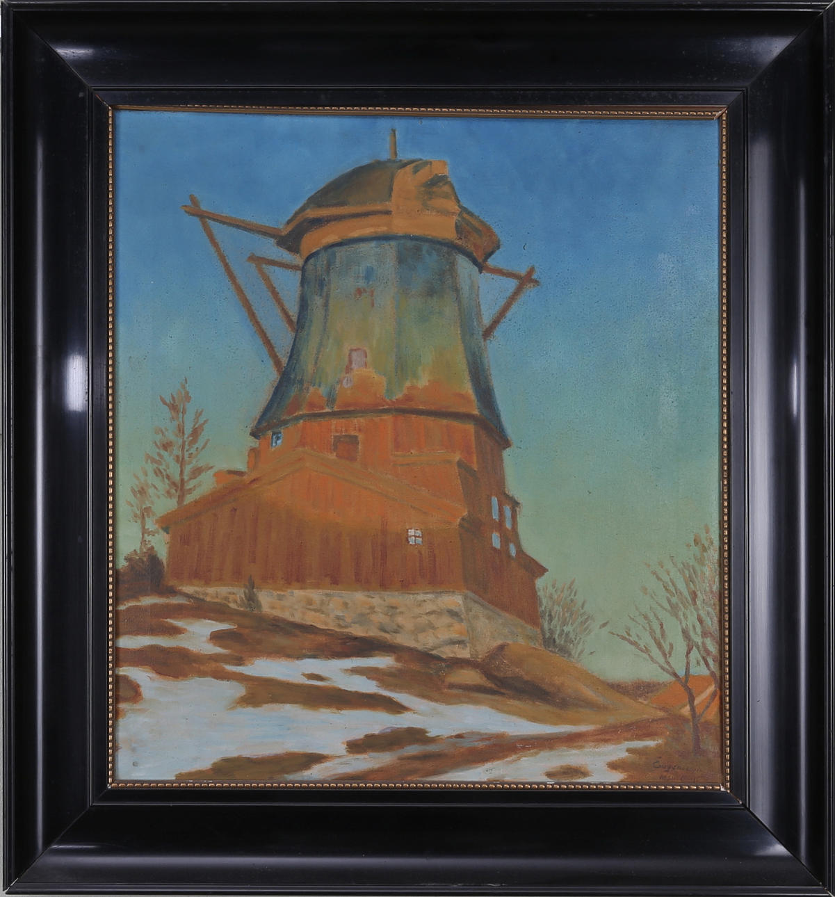 PRINS EUGEN. REPLIK. Väderkvarn, olja på duk.