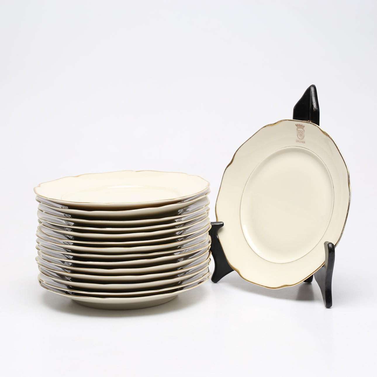 TALLERKENER, 15 stk, Karlskrona.