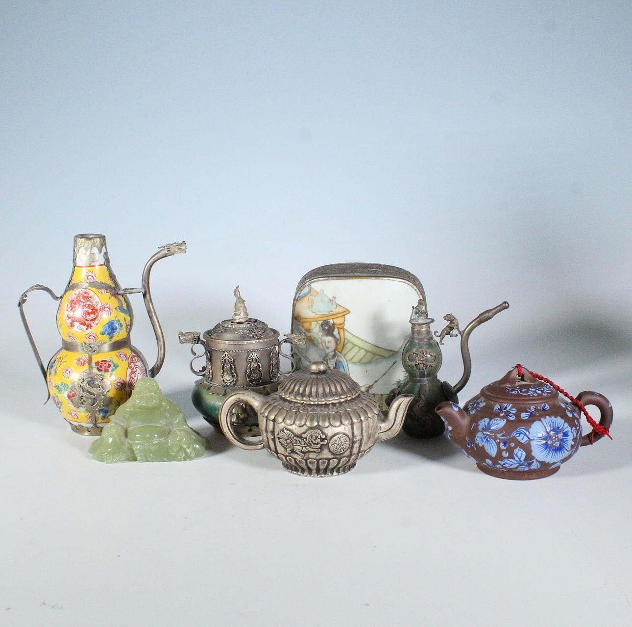 Asiatisk kunstsamling.