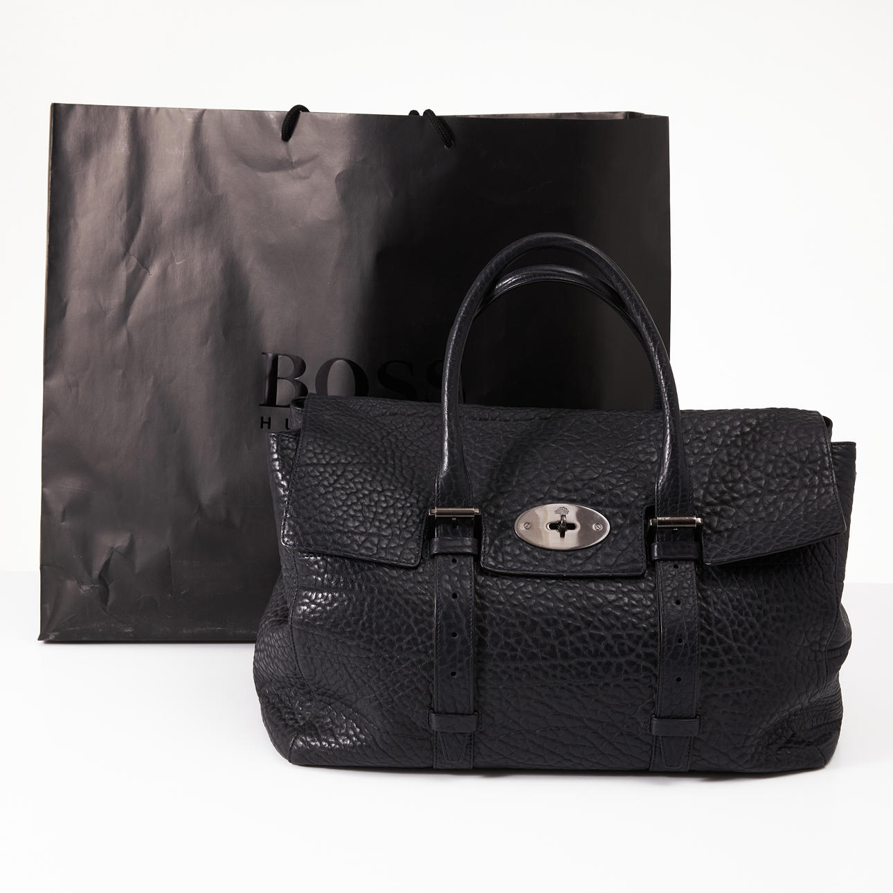 MULBERRY, bolsa de fin de semana, «Picadilly».