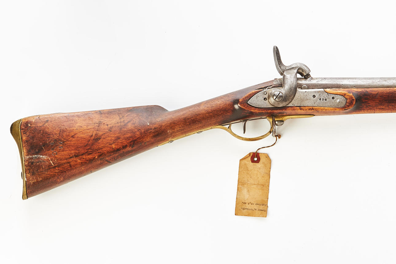 SCHLAGELOCK-GEWEHR, schwedisch, m/1815-49.