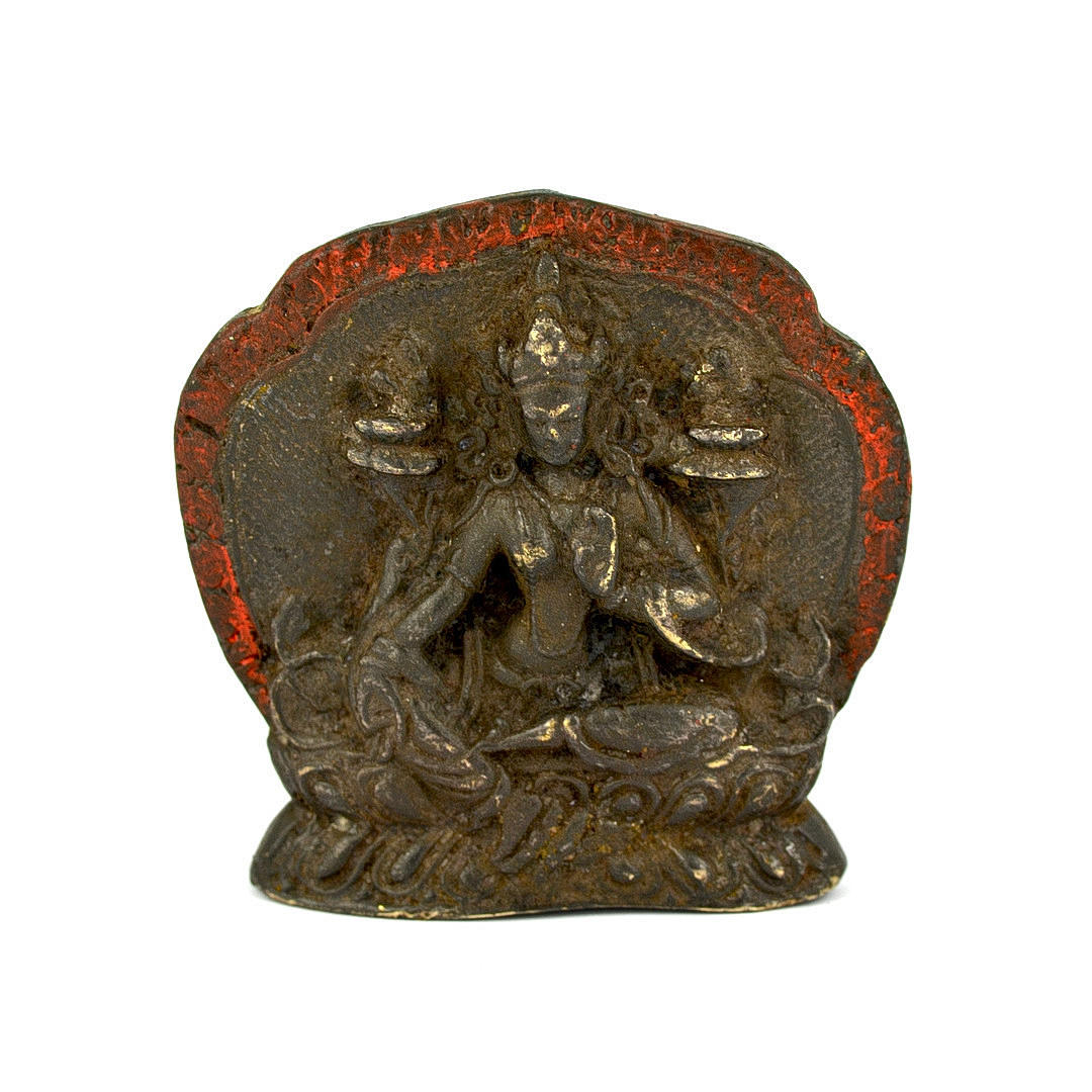 FIGURA DE DEIDAD TIBETANA.