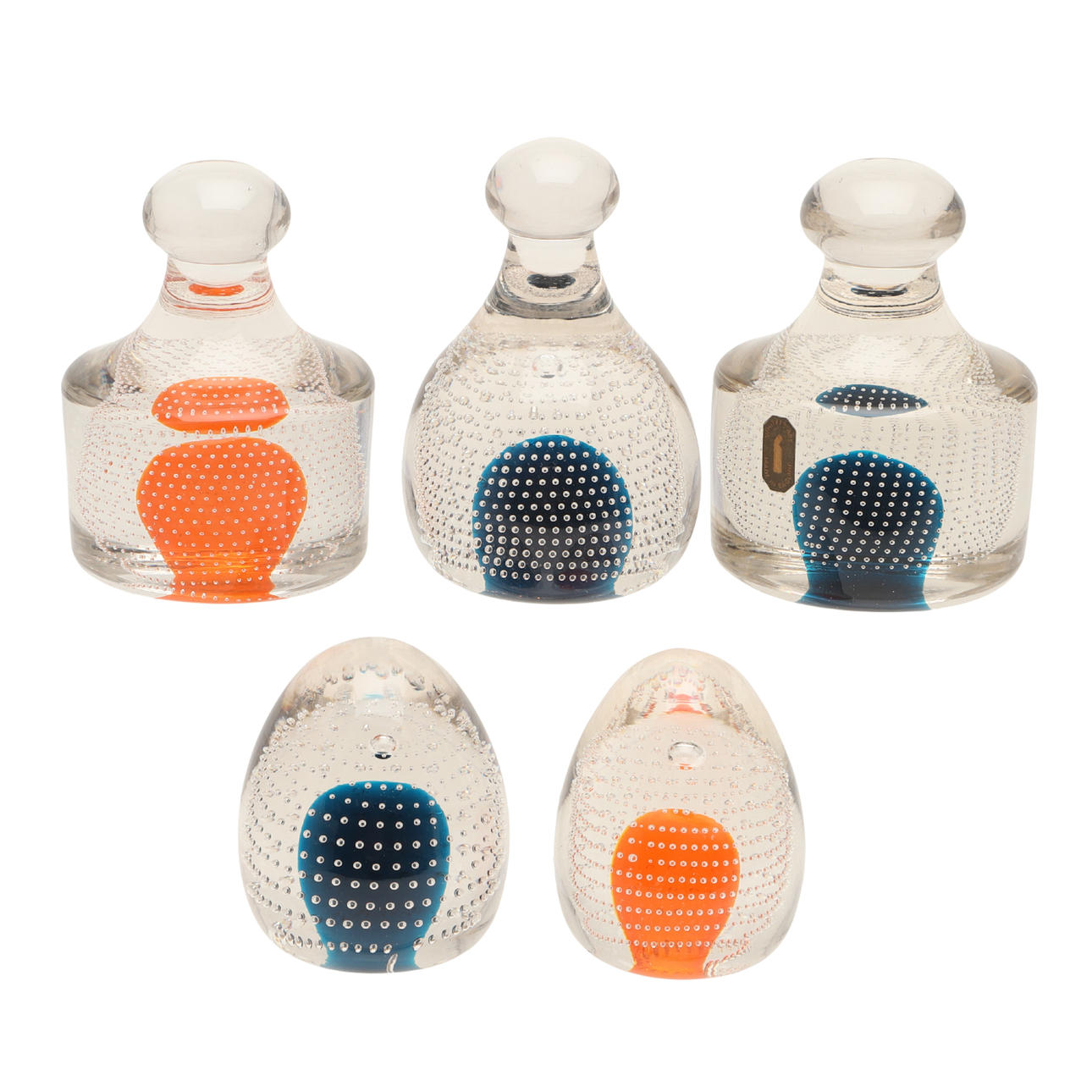 WHITEFRIARS GLASS PAPERWEIGHTS.