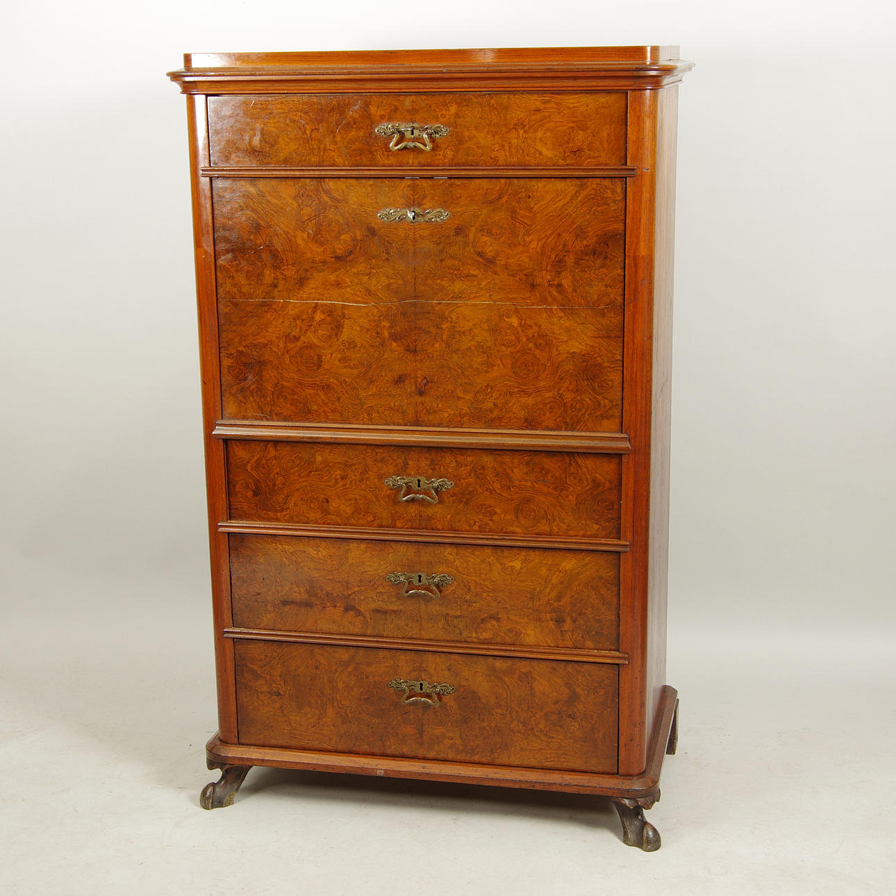 CHIFFONJÉ, mahogny, sent 1800-tal.