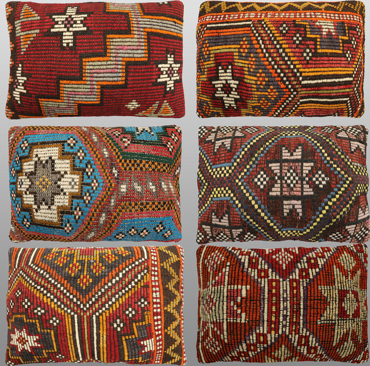 PUDER, 6 stk, Kelim.