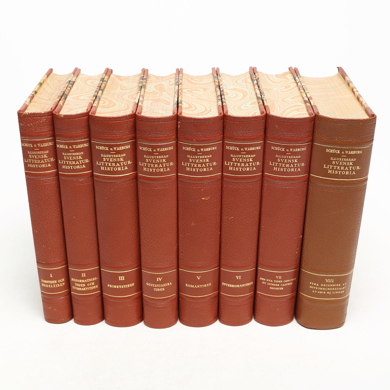 BOGSERIE, 8 dele, Litteraturhistorie.