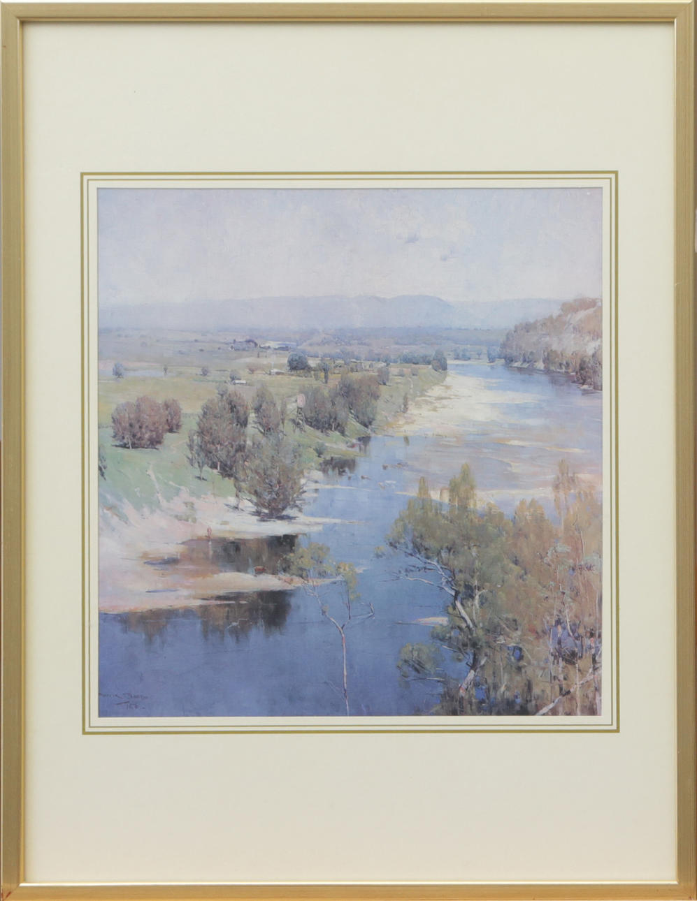 REPRODUCTION PRINT, modern.