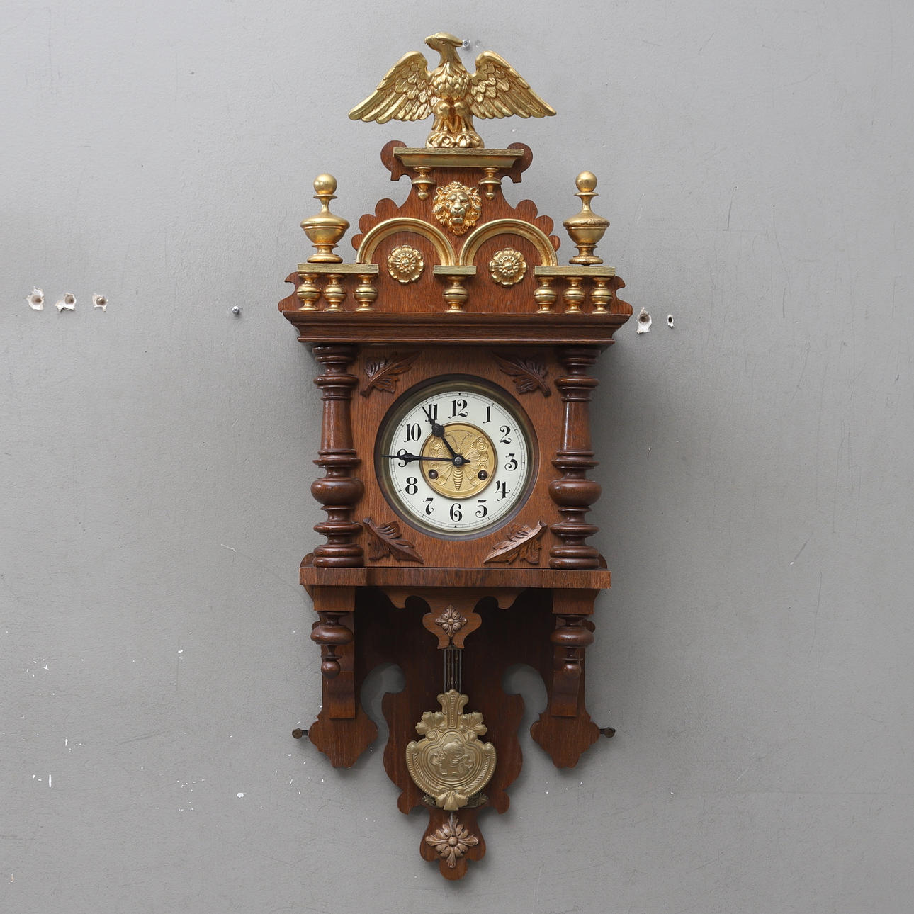 A Neo-Renaissance manor clock by Junghans, Germany, early 20th century ...