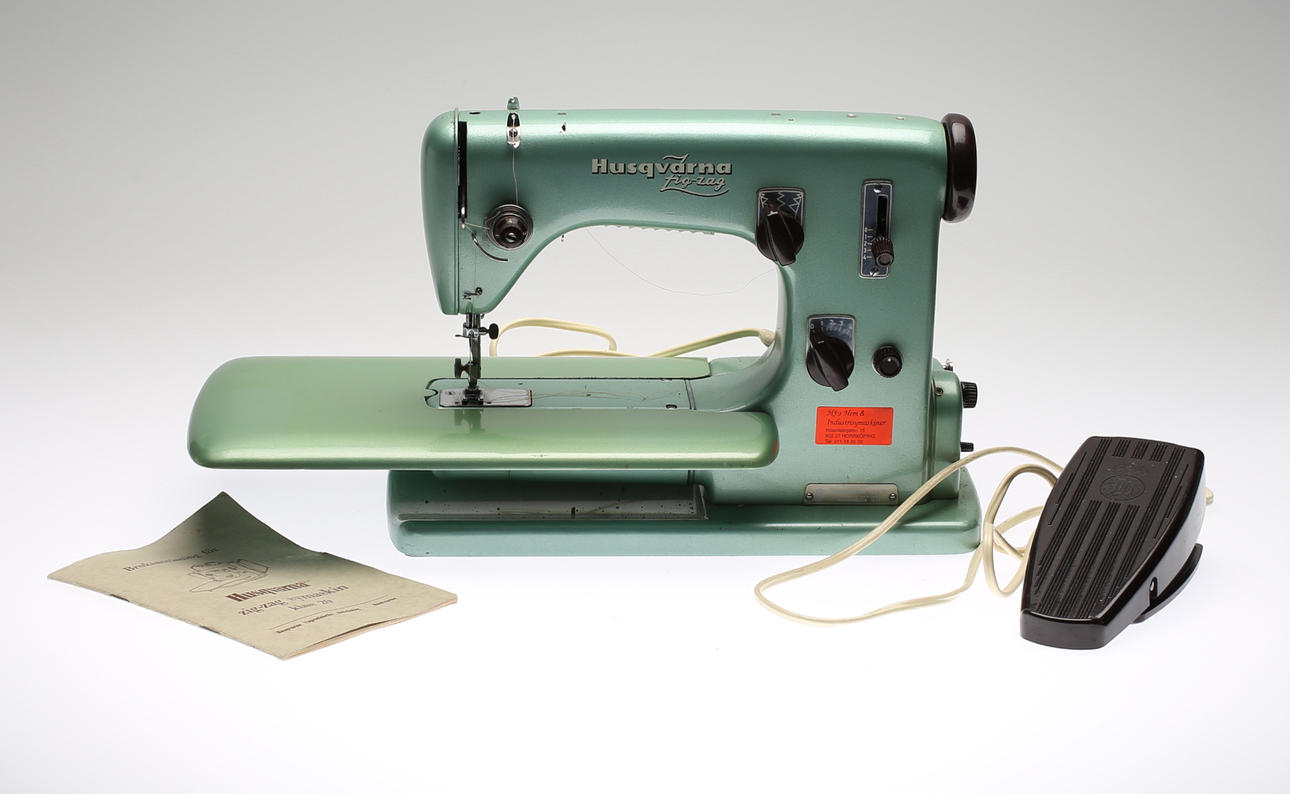 SYMASKIN, Husqvarna zig-zag symaskin klass 20.