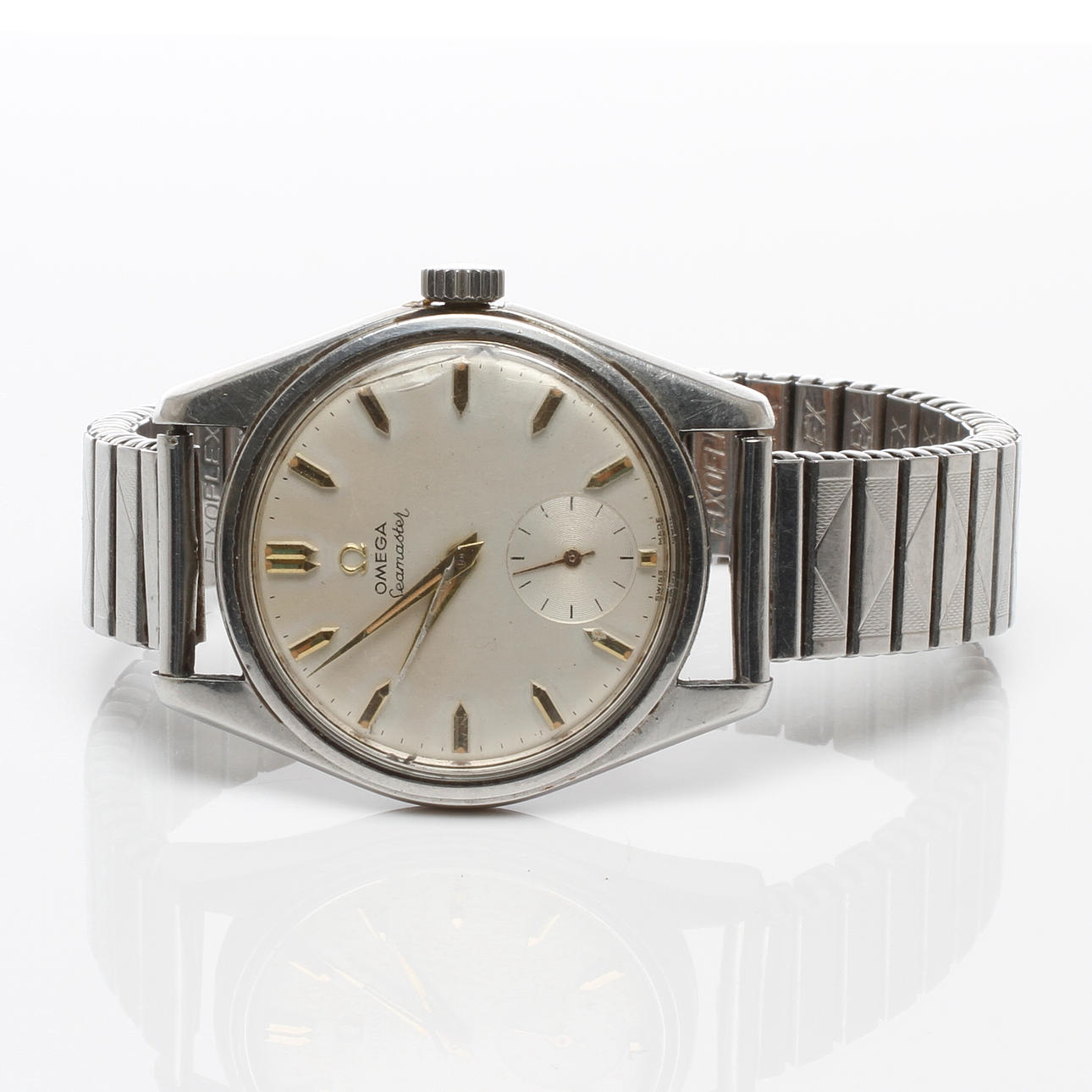 ARMBANDSUR, herr, Omega Seamaster, cal. 267, manuell, boett av stål.