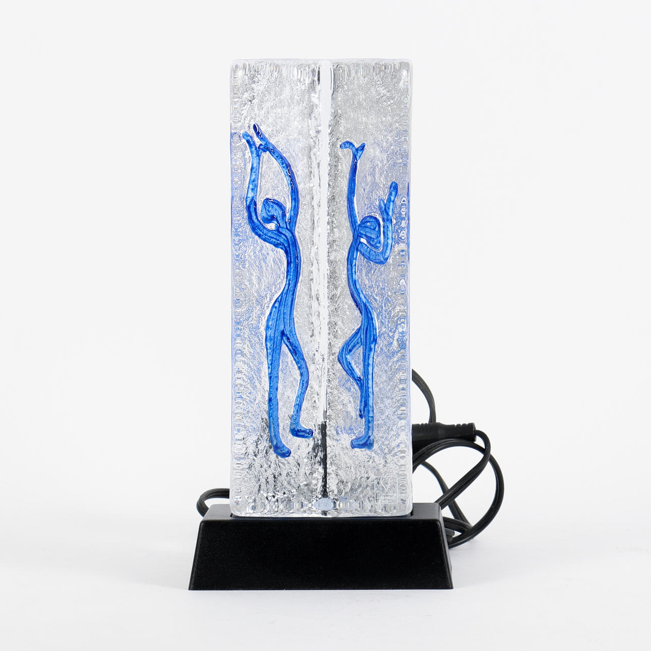 GLASBLOCK med belysning, Johansfors.