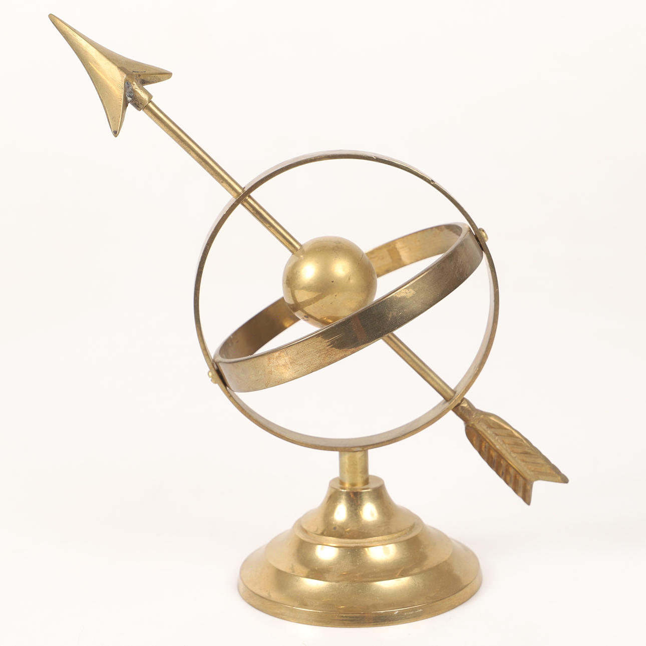 SOLUR, bordsmodell, mässing, 1900-tal.