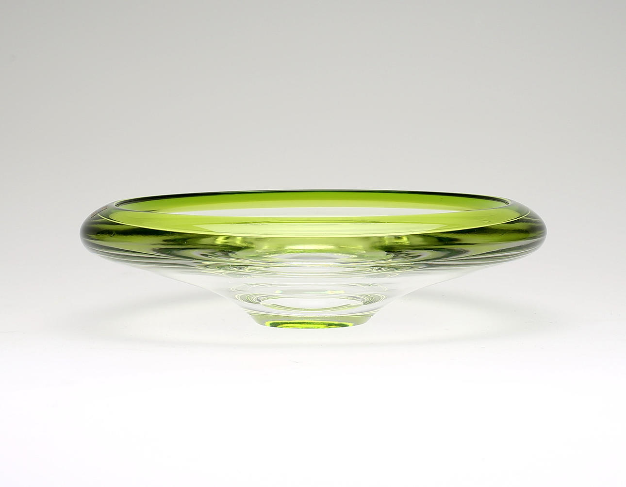 SKÅL, glas, Bengt Orup, Hyllinge Glasbruk, 1960-tal.