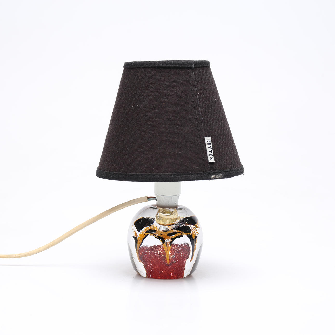 TABLE LAMP, Smålandshyttan, glass.