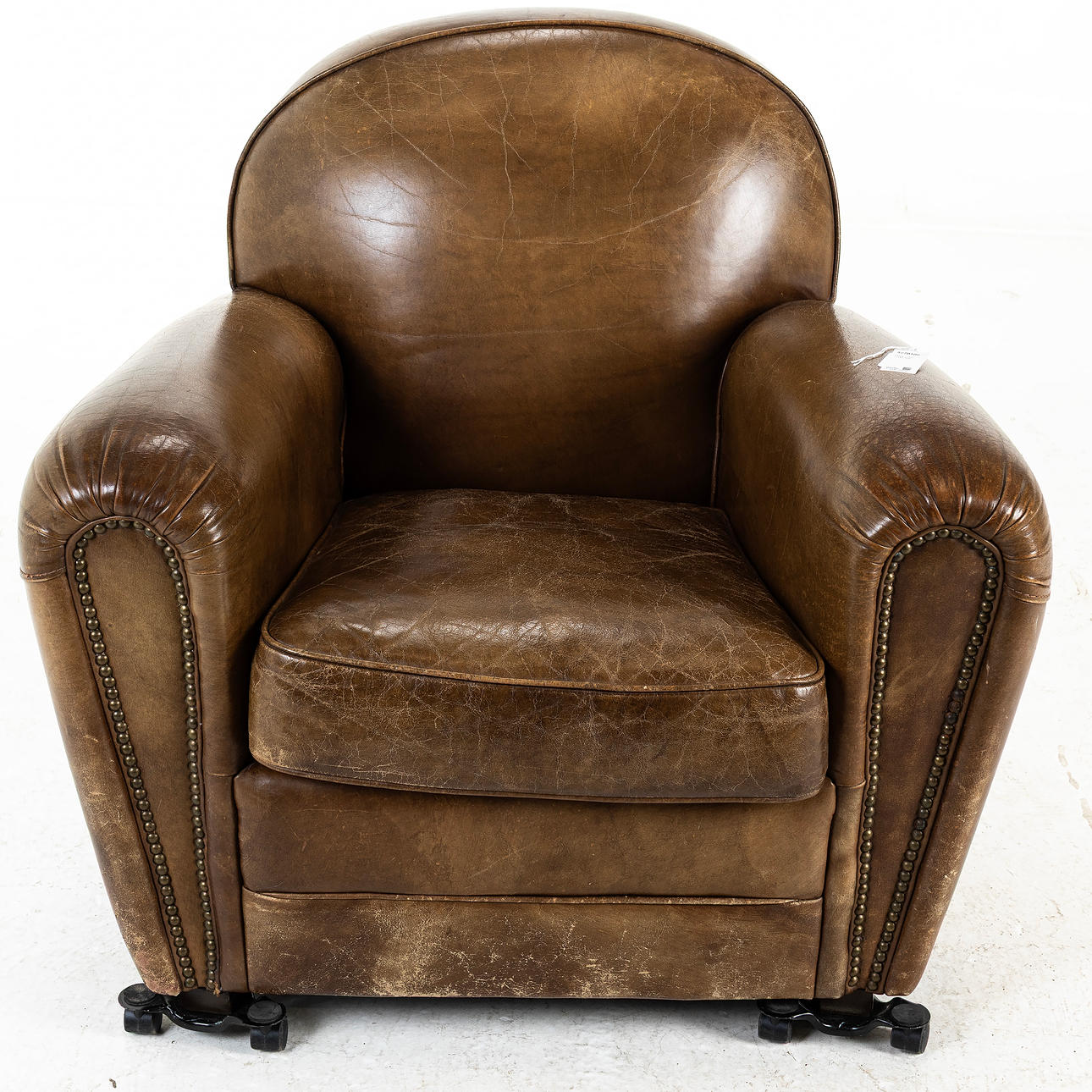 Sessel, Club-Modell, Leder.