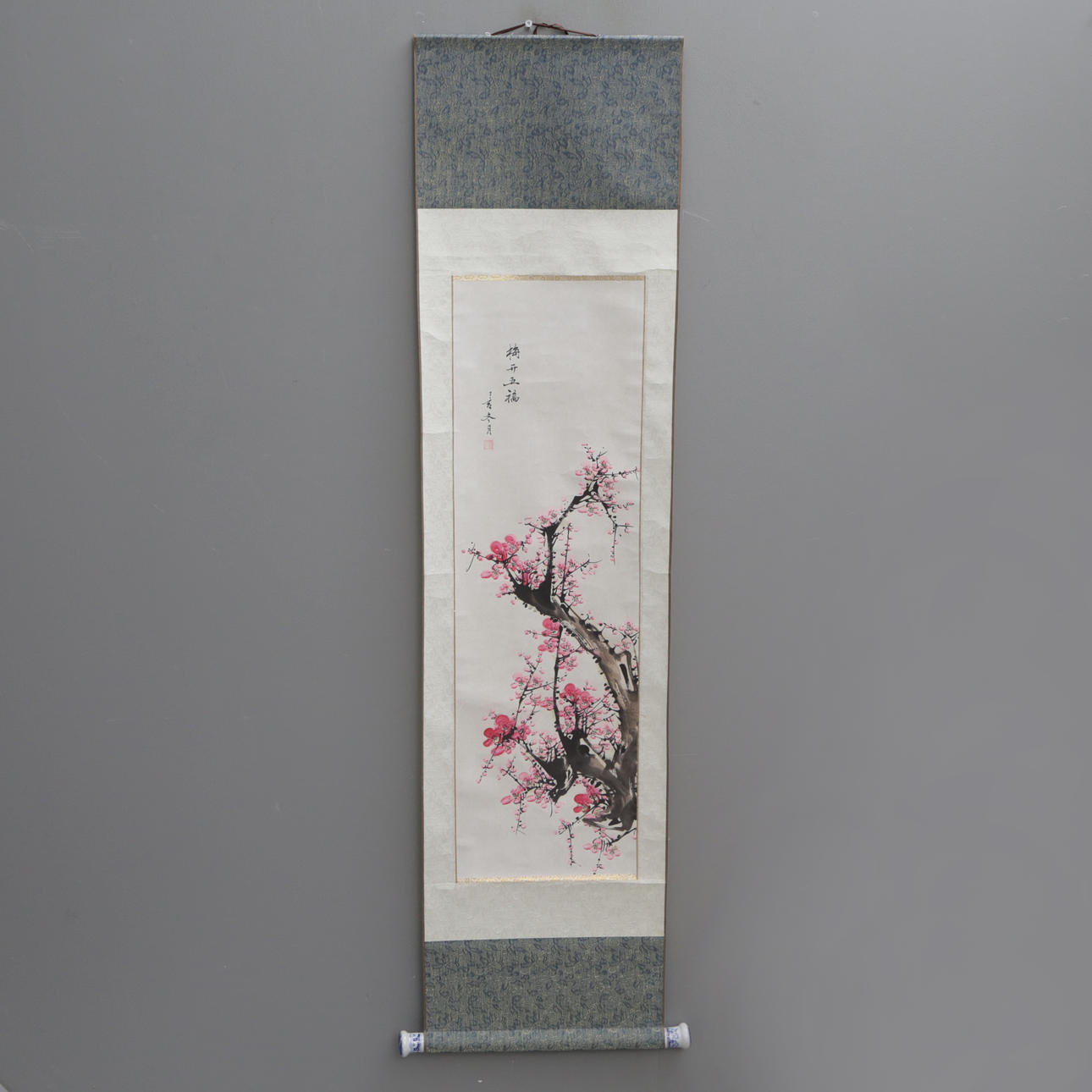 ROLL PAINTING, rice paper.