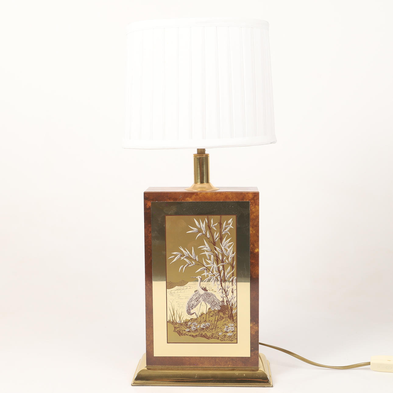 A Norco “Yanam” table lamp, later 20th century.