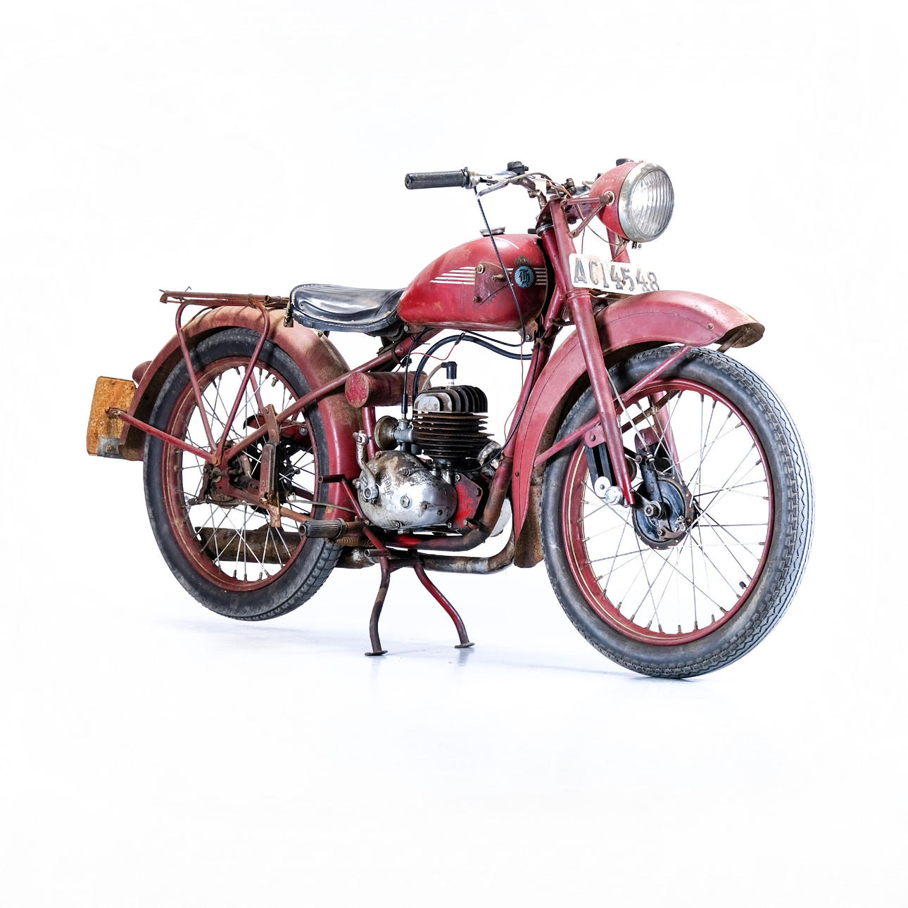 Motorcykel Husqvarna model 29, 1952.